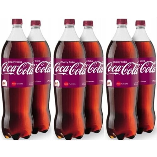 Coca-Cola Cherry Soda - 6 x 1.5 L