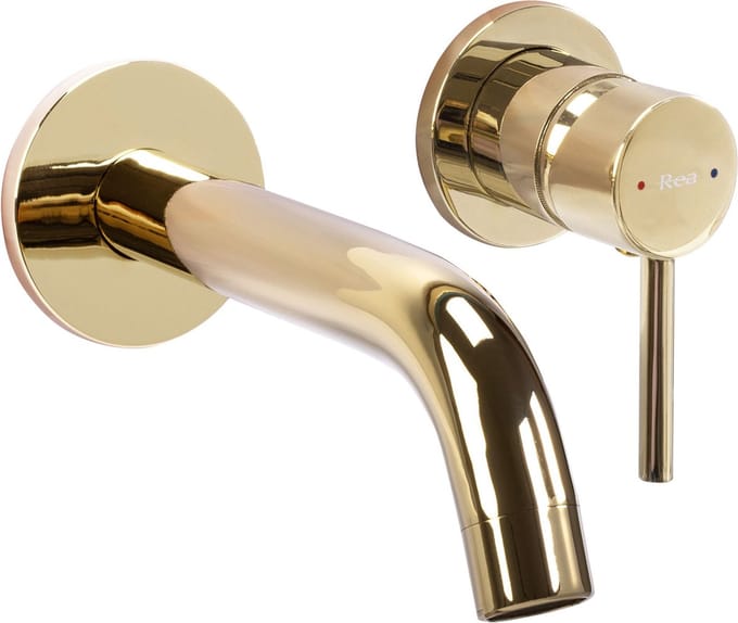 REA Flush washbasin tap Owen Gold