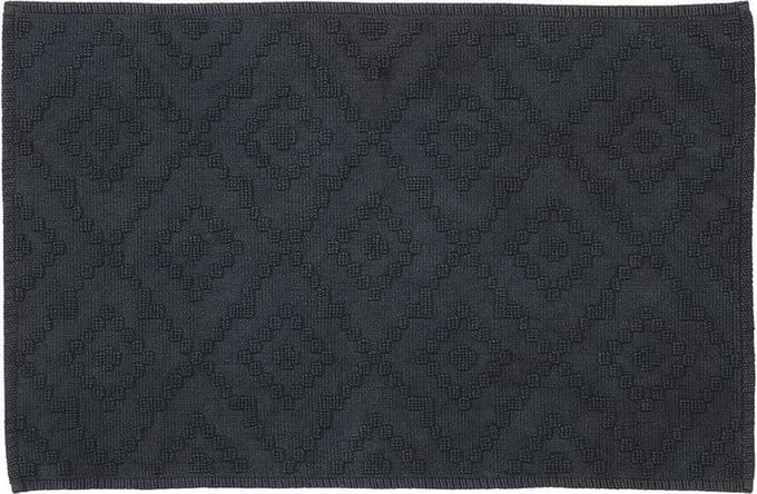 Sealskin -  Aztec Badmat 60x90 cm - Katoen -  Donkergrijs