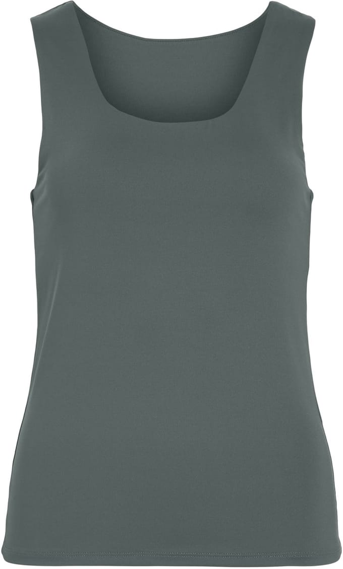 VILA - VIKENZA U-NECK S/L TANK TOP REV - NOOS - Dames - Tops