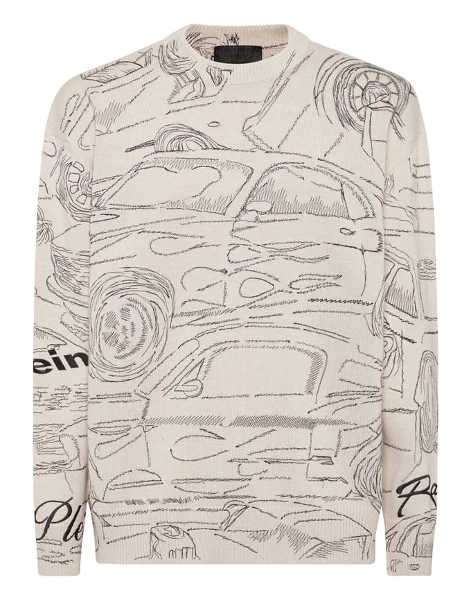 Pullover Ronde Hals Racing