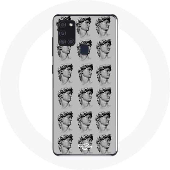 Coque - Samsung - Galaxy A21S - Souple - Gris - Protection contre les chocs