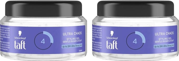 Taft Gel Chaos Haargel Level 4 Ultra Hold Multi Pack - 2 x 200 ml