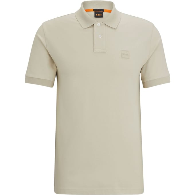 slim fit poloshirt van katoenmix model 'PASSENGER'
