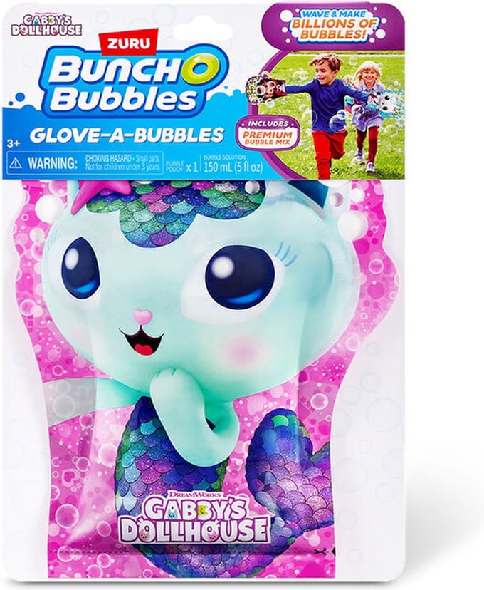 Gabby's Dollhouse - Glove-A-Bubbles - Handschoen Bellenbaas
