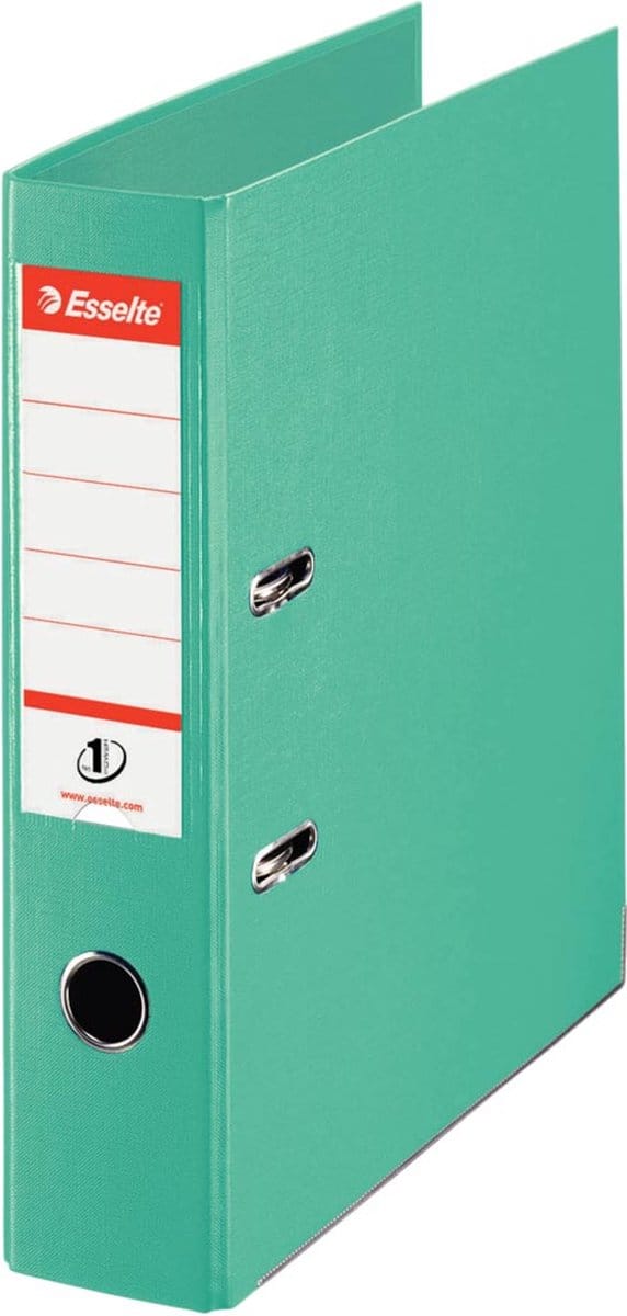 10X Esselte ordner Power N°1 lichtgroen, rug van 7,5 cm