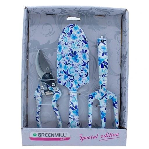 Greenmill Kids Serie - Tuingereedschapset - 4-delig - Voor kinderen - Ergonomisch ontwerp