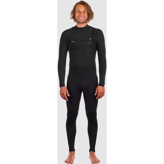 O'Neill Hyperfreak 3/2+ Chest Zip Full Wetsuit zwart