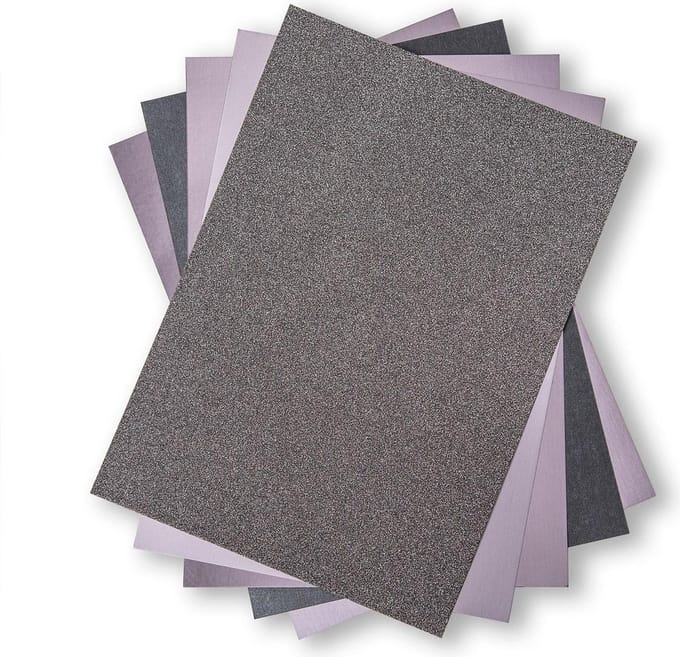 Sizzix Karton pack - 20x29cm - charcoal - 50 stuks