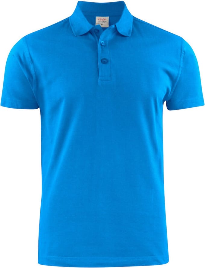 Printer POLO PIQUE SURF RSX 2265016 - oceaanblauw - L