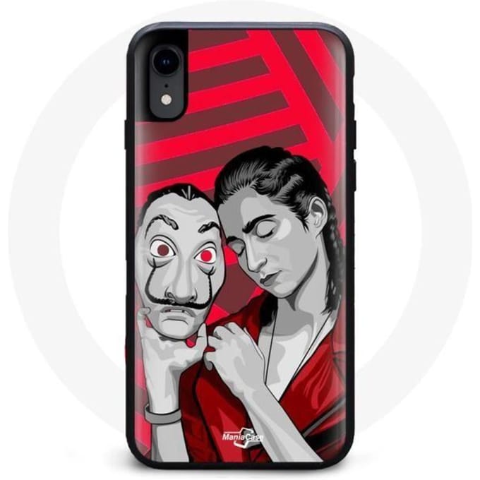 Coque Iphone XR La Casa De Papel Nairobi masque