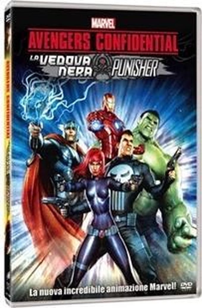 laFeltrinelli Avengers Confidential - La Vedova Nera & Punisher DVD