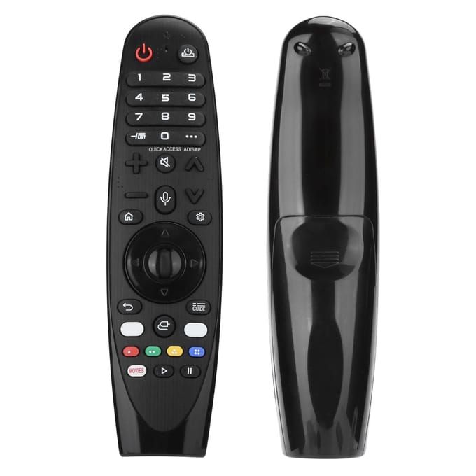 TV Afstandsbediening Smart Televisie Controller Vervanging voor LG 4K ANMR19BA AMHR19BA black