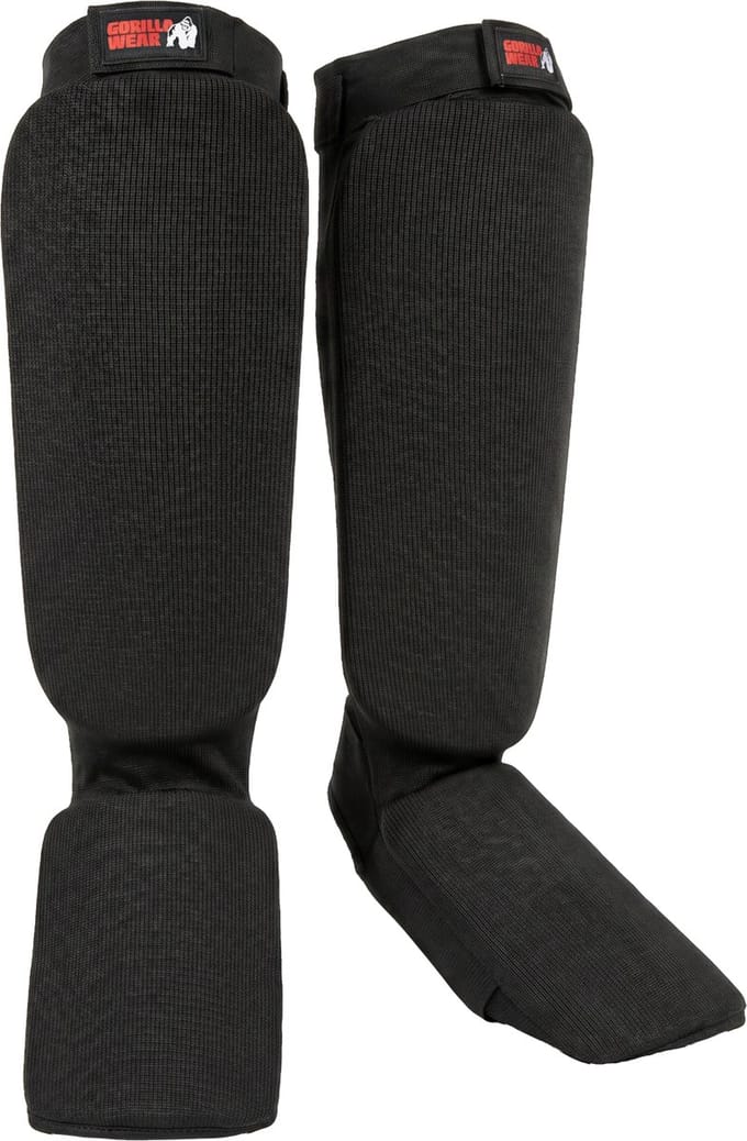 Gorilla Wear Jefferson Scheenbeschermers - Zwart - M