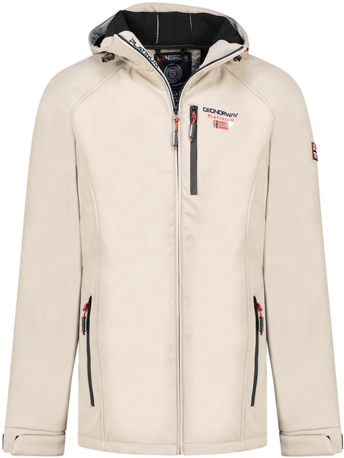 Geographical Norway Softshell Jas Met Capuchon Heren Takito - XL