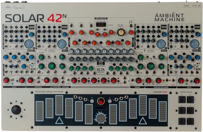 ELTA MUSIC Solar 42N White Cream - synthesizer