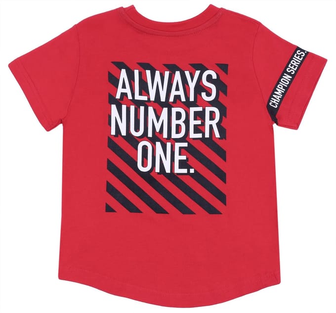 Rood REBEL T-shirt