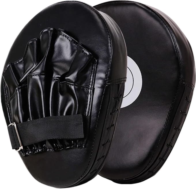 Bokspads - Ponskussens - Training - Verdikte schokabsorptie - 28 x 21 x 8 cm - Zwart