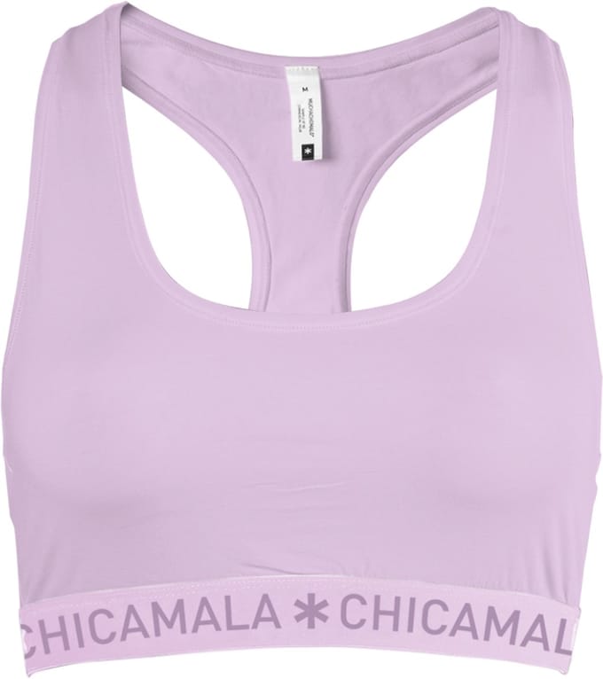 Chicamala Dames BH – 1 Pack – 95% Katoen – Ademend – Onderbroeken Dames – Racerback Top – Normale Lengte