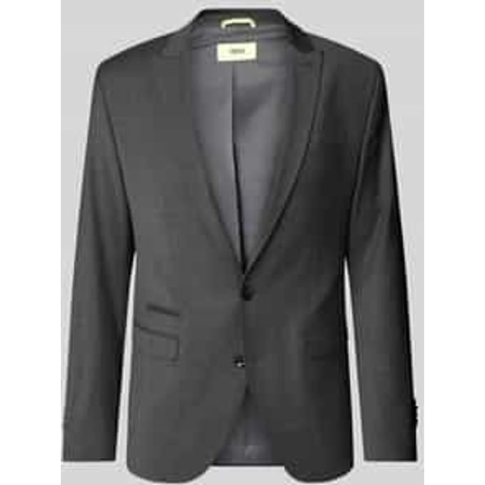 Slim fit 2-knoops colbert met stretch, model 'CiCastello' - 'CIPOWERSTRETCH'