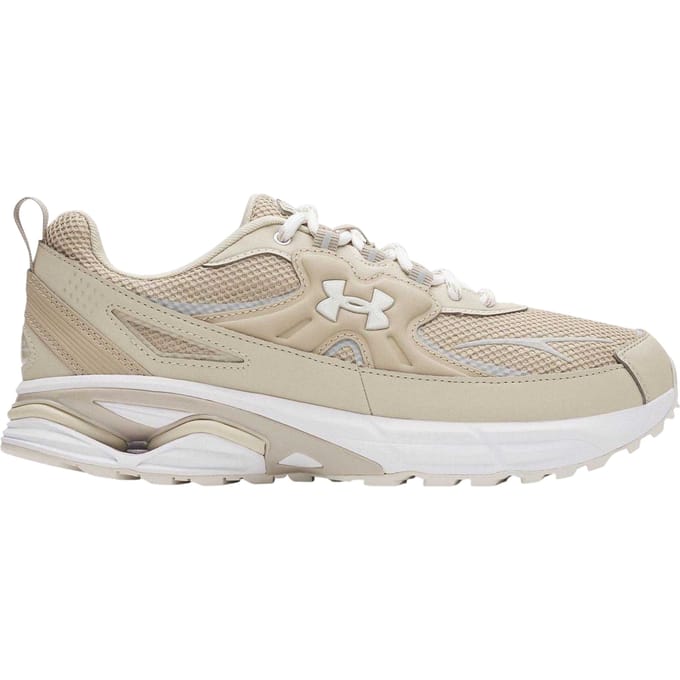 Under Armour Dames Apparition Tech Logo Leren Sneakers (Bruin)