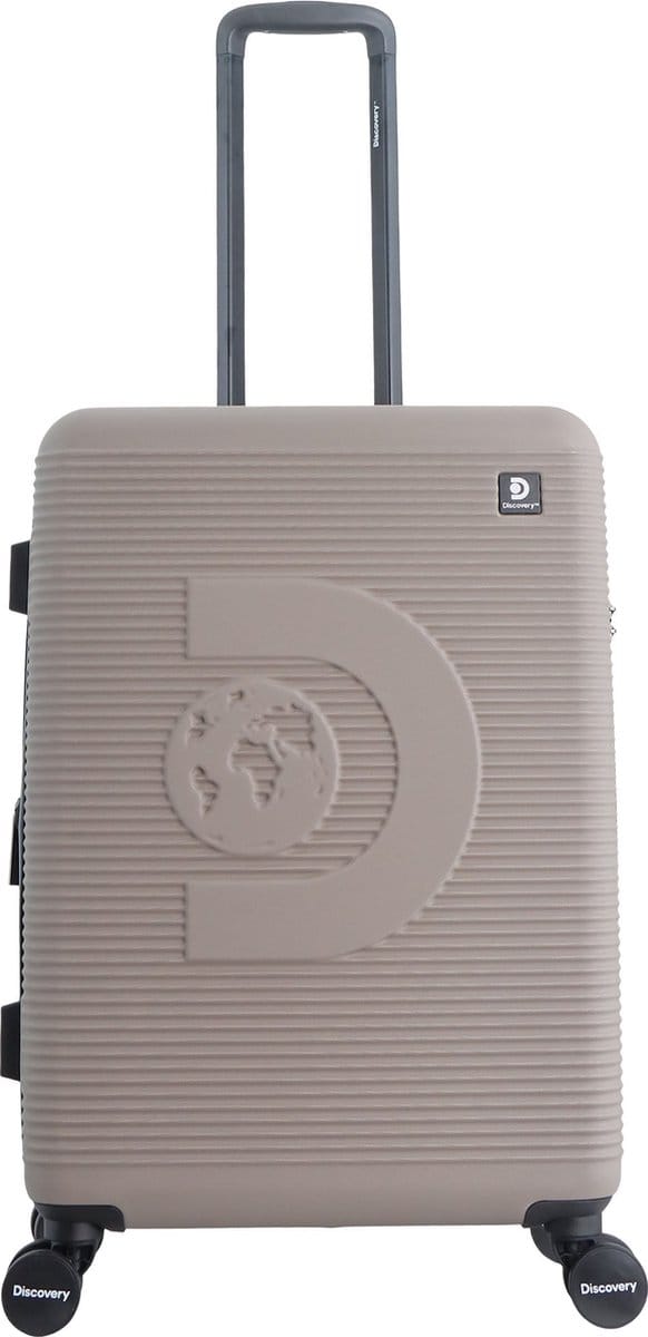 Discovery Eclipse Harde Koffer / Trolley / Reiskoffer - Medium - 68+7 Liters - Bruin - Bruin / Medium
