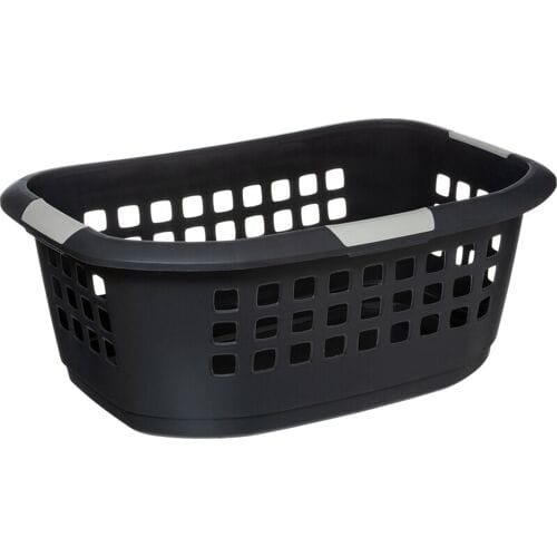 5Five Wasmand extra groot - antraciet - kunststof - 51 liter - 67 x 47 x 27 cm