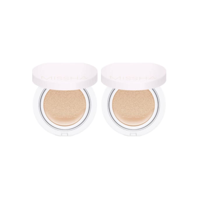 MISSHA - Magic Cushion Cover Lasting - 15g (SPF50+ PA+++) - No.21 (2elk) Set