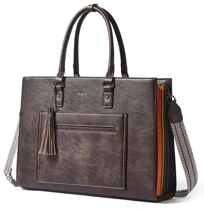 Dames Handtas Laptop Bag Schoudertas Voor Werk en School