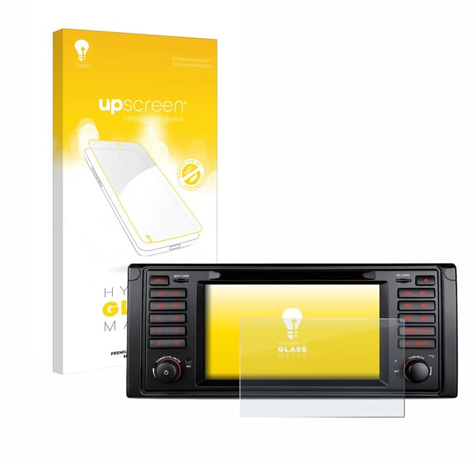 upscreen - Screenprotector voor Xtrons IQ7039B - Folie Beschermfolie Beschermglas matte