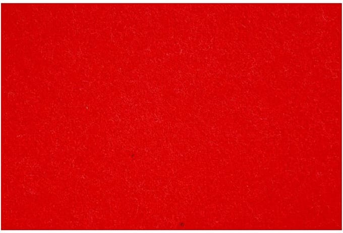 Hobbyvilt, vel 42x60 cm, dikte 3 mm, rood, 1 vel | Hobby vilt