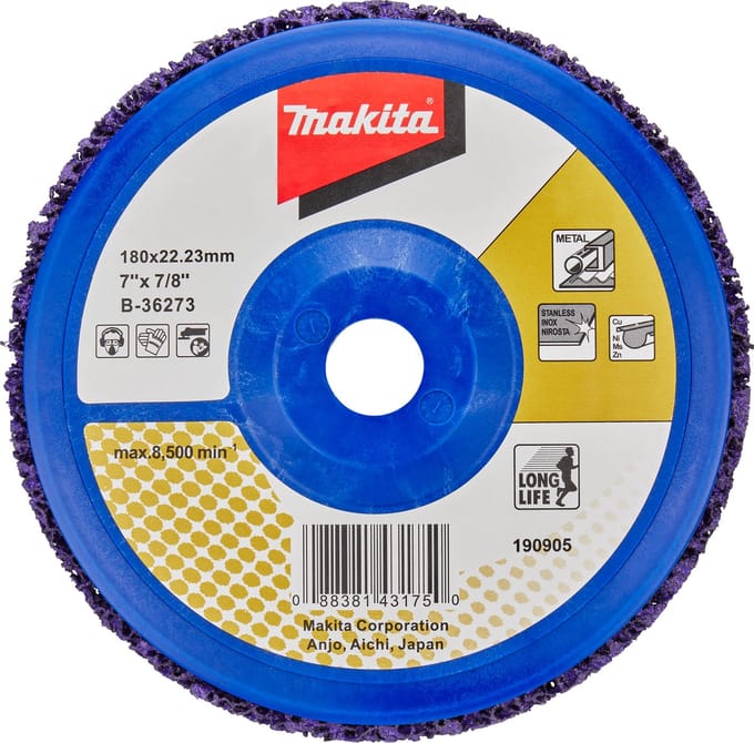 Makita reinigingsschijf LL 180 mm - B-36273