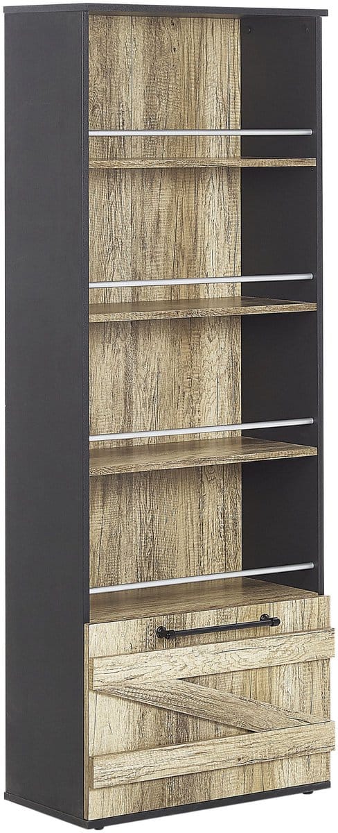 SALTER - Boekenkast - Lichte houtkleur - Vezelplaat