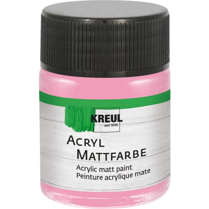 KREUL acryl matte verf, 50 ml - Framboos