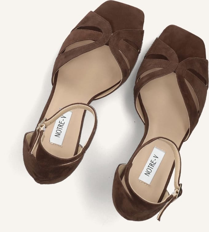 Notre-V 6745 Sandalen - Dames - Bruin - Maat 40