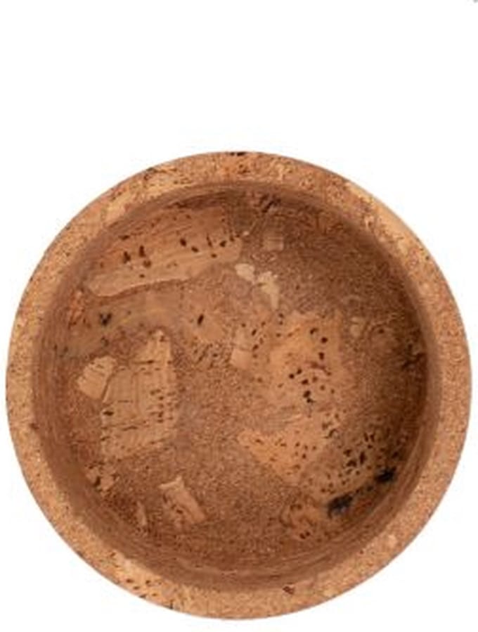 ZICZAC - Kom - QUERCO - 100% kurk - Vlek- en waterafstotend - Rond - 15cm - Rock
