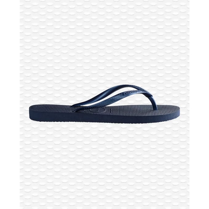 Havaianas Slim Slippers en Sandalen Dames - Navy - Maat 35/36 - Plastic
