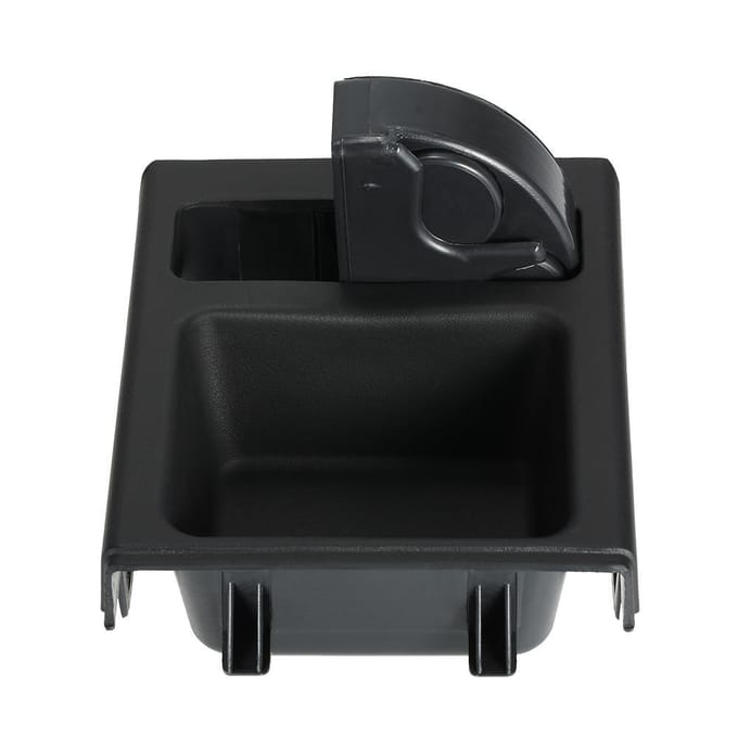 Auto Voorkant Middenconsole Bekerhouder + Munthouder Lade voor BMW 3Serie E46 1998-2004 Zwart black
