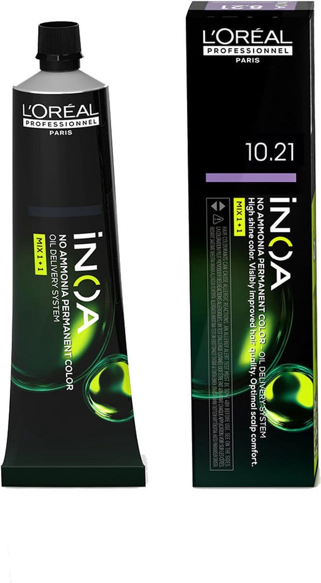Permanente Kleur L'Oreal Professionnel Paris Inoa Nº 10.21 60 g