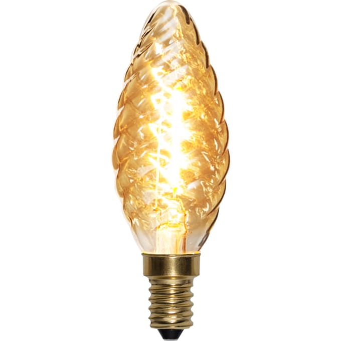 Kaarslamp - E14 - 0.8W - Super Warm Wit <2200K - Filament - Helder