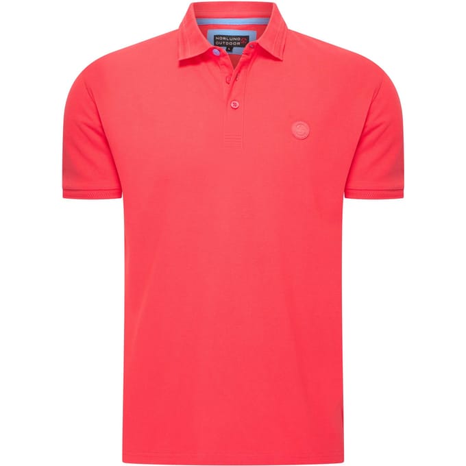 Norlund - Heren Polo SS Paladin Polo - Roze - Maat M