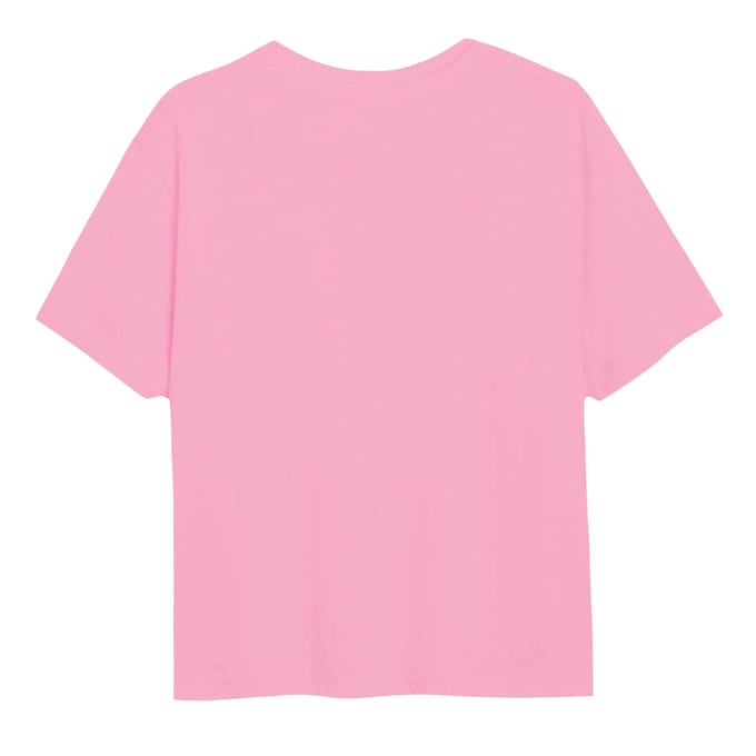 Disney Meisjes Mickey Mouse Silly Face T-shirt (Lichtroze)