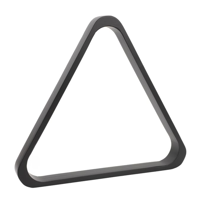 Houten Keu Rek voor Poolballen 57.2mm 9 Ball Biljart Pool Driehoeksrek voor Snooker Pooltafel black