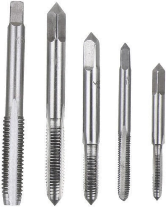 High-Speed Metrische Tap Set - 5-delig Staal