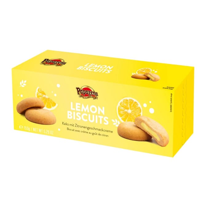 Biscuits Crème Citron Papagena 150 g