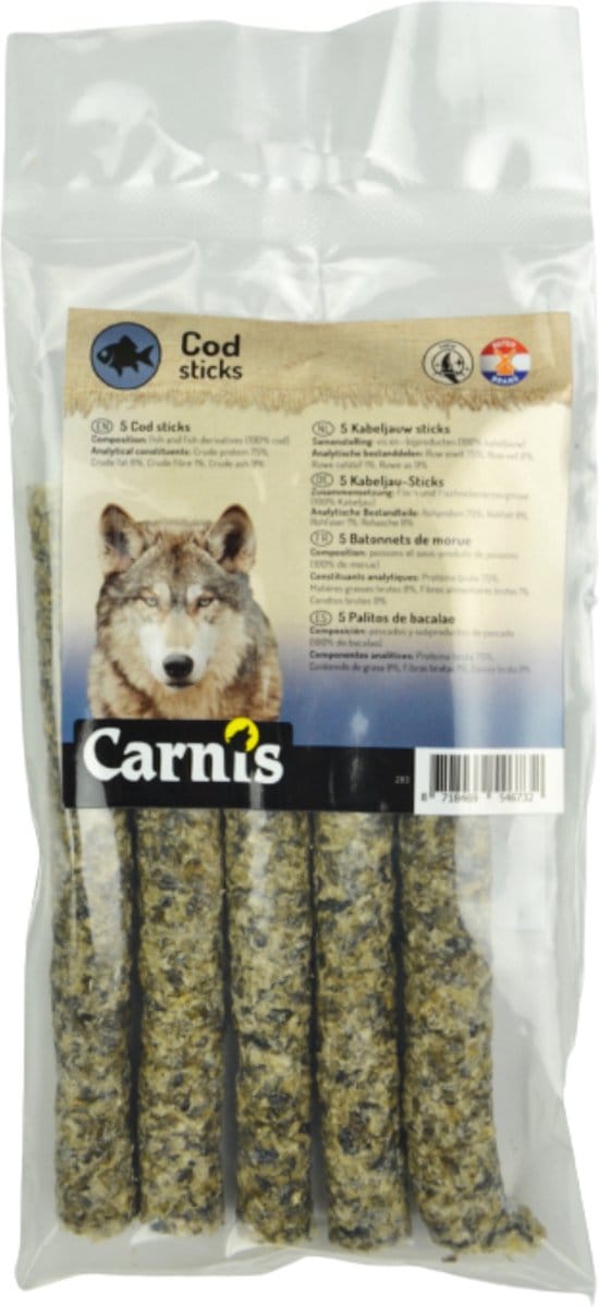 Carnis Kabeljauw sticks 5stuks