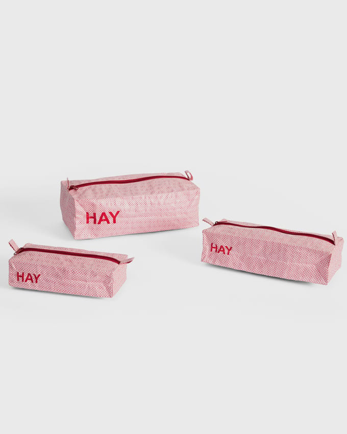 Candy Mono Wash Bag Box Set of 3