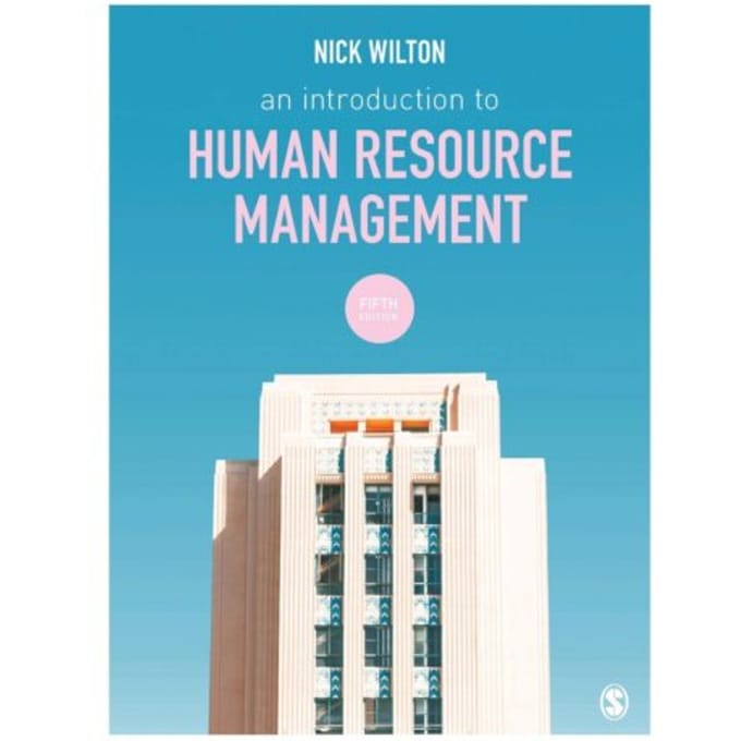 An Introduction To Human Resource Management - Wilton, Nick