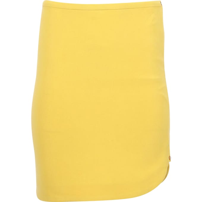 Ba&Sh Dora minirok in geel polyester