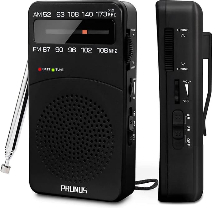 Radio , 100% nieuw -Lichtgewicht / douche-radio - DRAAGBAAR EN COMPACT